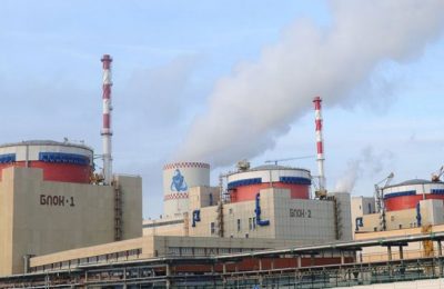 محطة طاقة نووية لـ إنتاج الكهراء في روسيا