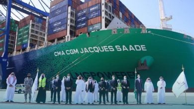 Photo of السعودية تستقبل أكبر سفينة حاويات في العالم تعمل بالغاز المسال