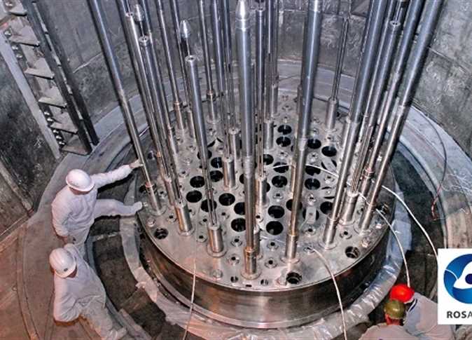 أحد المفاعلات النووية قيد التصنيع لدى شركة روساتوم