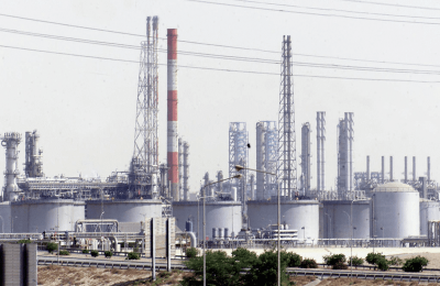 تكرير النفط - مصفاة جازان التابعة لأرامكو السعودية