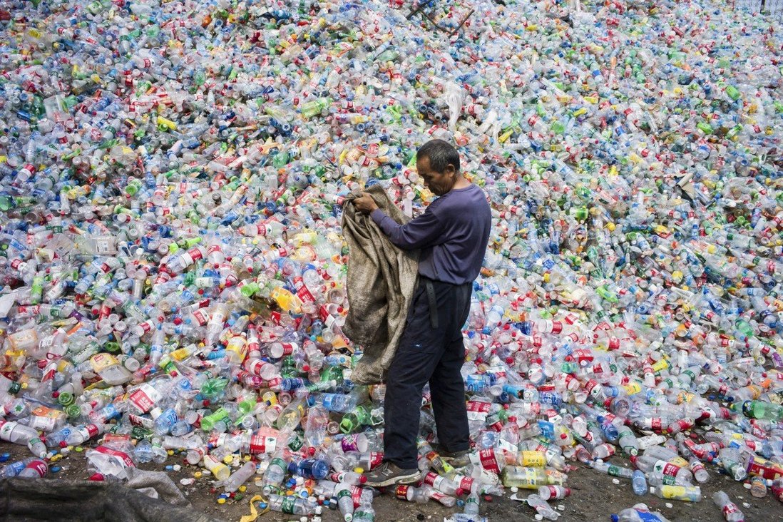 الصين - النفايات البلاستيكية