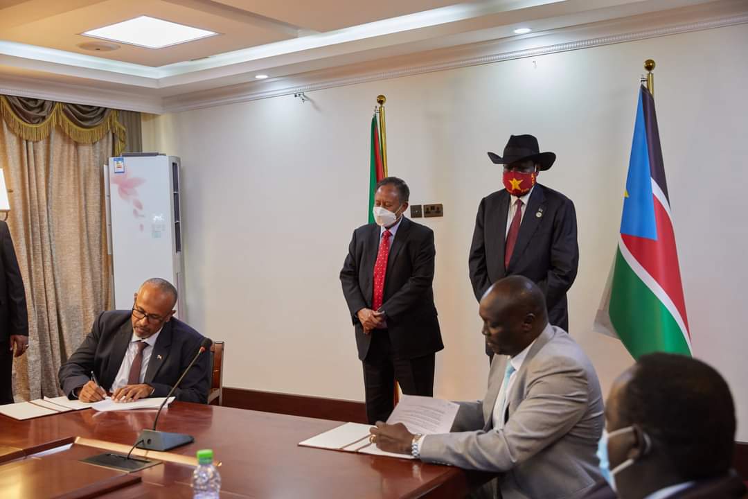 السودان وجنوب السودان يوقعان مسودة اتفاقية النفط