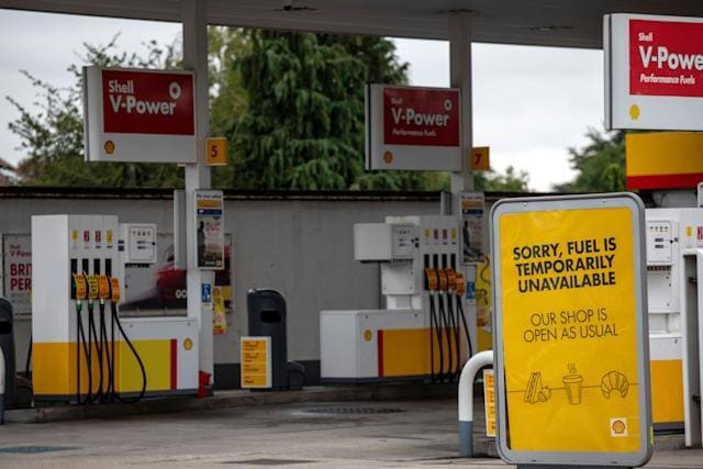 أزمة الوقود في بريطانيا