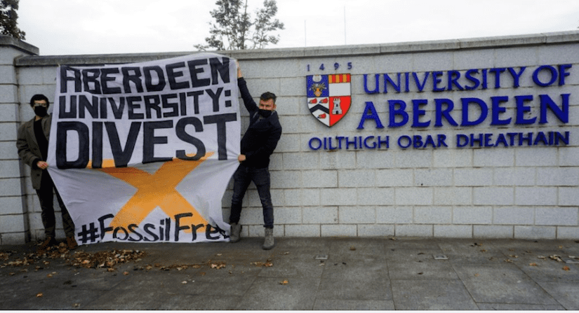 الوقود الأحفوري - أسكتلندا - جامعة أبردين