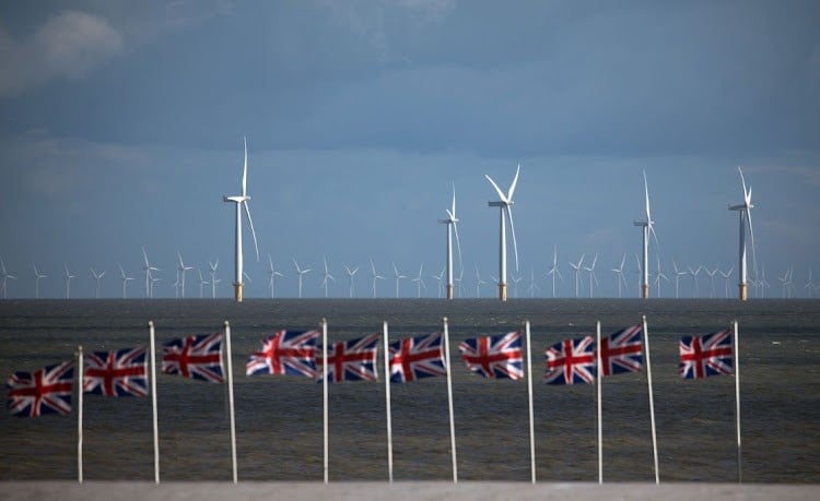 طاقة الرياح في بريطانيا