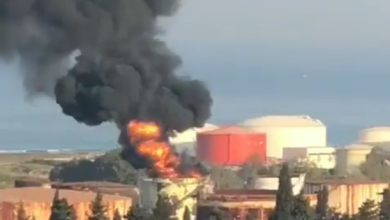 Photo of لبنان.. اندلاع حريق هائل في محطة كهرباء الزهراني (فيديو)