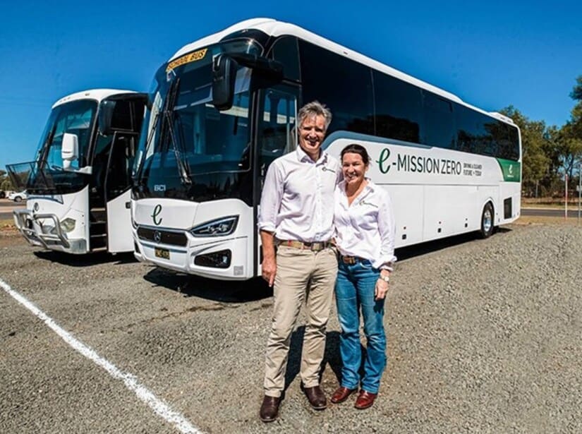 حافلات الهيدروجين الأخضر - أستراليا