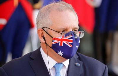 قمة المناخ كوب 26 - رئيس وزراء أستراليا سكوت موريسون