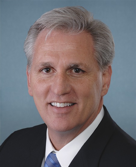 زعيم الأقلية في مجلس النواب، كيفن مكارثي