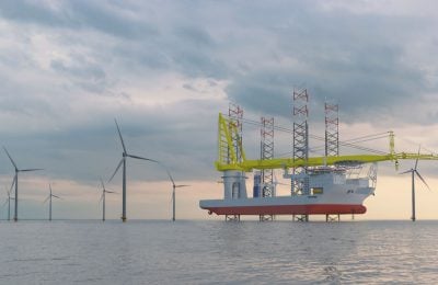 مشروع طاقة الرياح دوغر بنك في بحر الشمال- الصورة من الموقع الرسمي