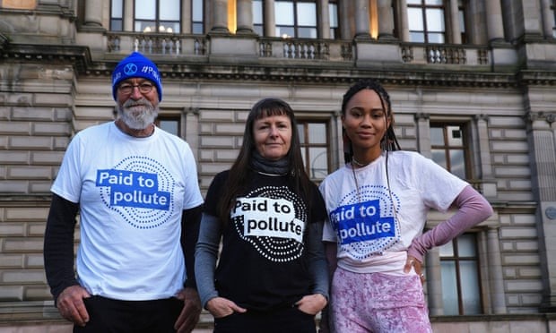 نشطاء المناخ في بريطانيا