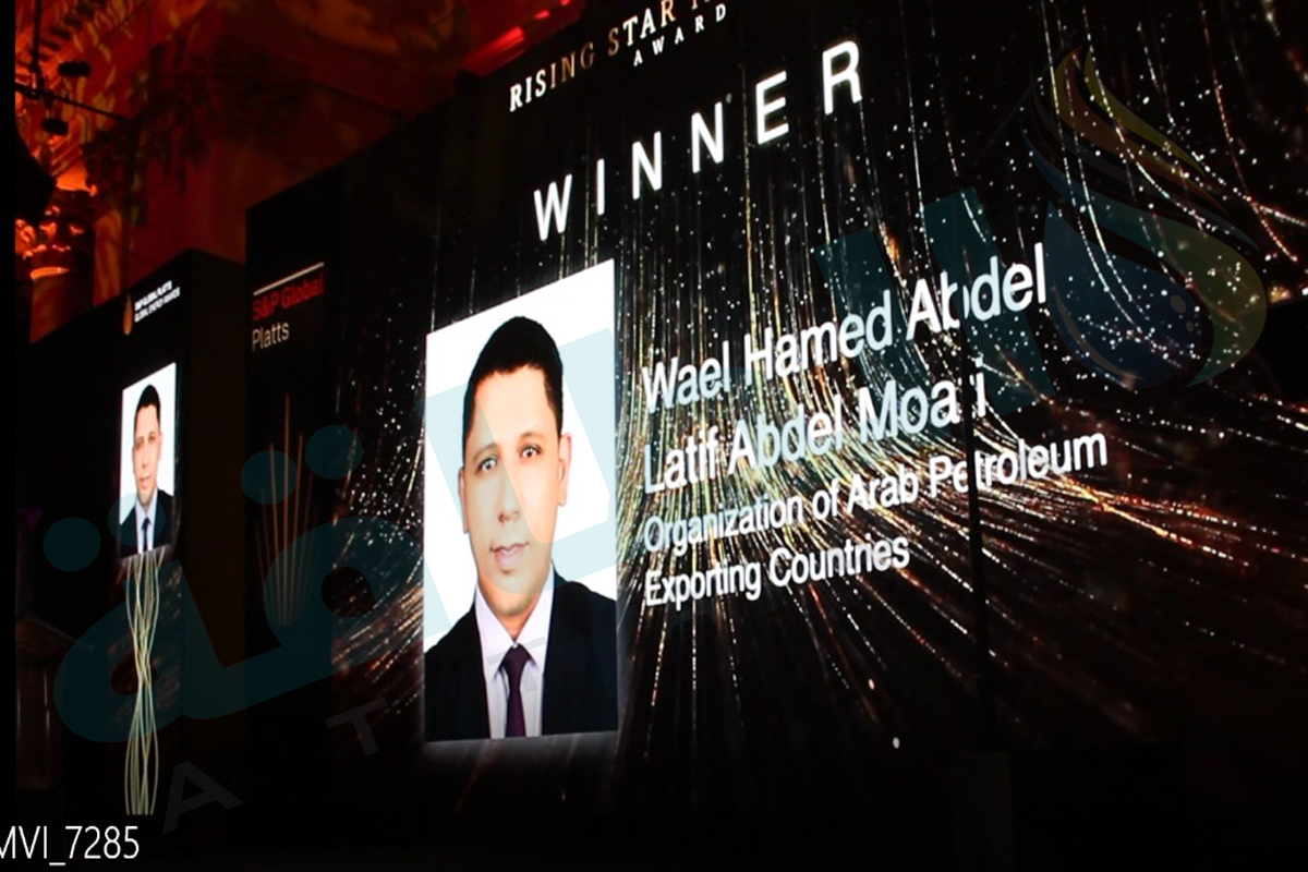 الفائز في حفل إعلان جوائز غلوبال بلاتس - وائل حامد عبدالمعطي