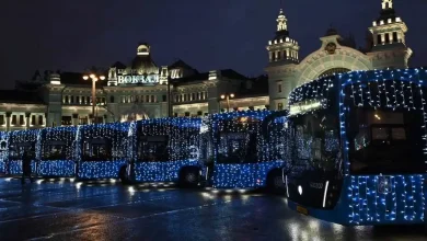 Photo of موسكو تحتفل بتشغيل الحافلة الكهربائية الـ900 