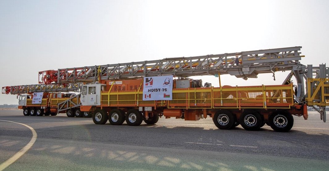 معدات صيانة الآبار لشركة نفط عمان