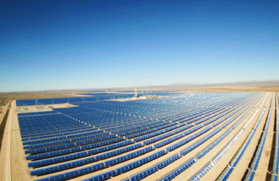 مزارع الطاقة الشمسية في صحراء موهافي الأميركية