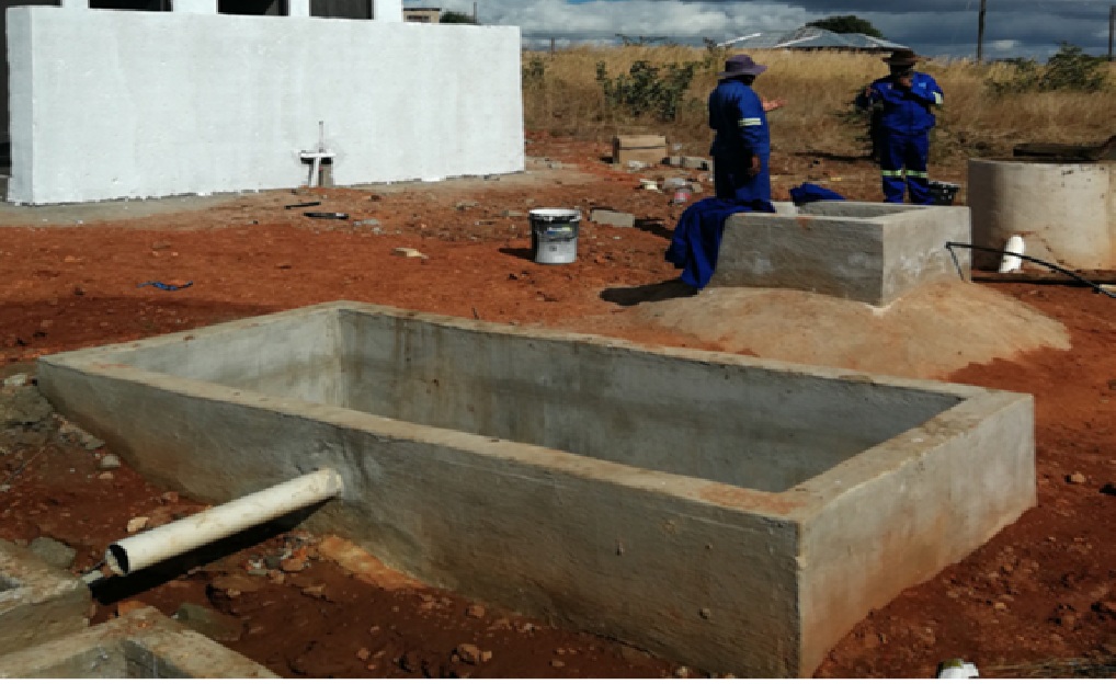 نظام الغاز الحيوي في قرية شافاني بجنوب أفريقيا