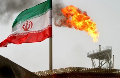 أحد حقول الغاز في إيران