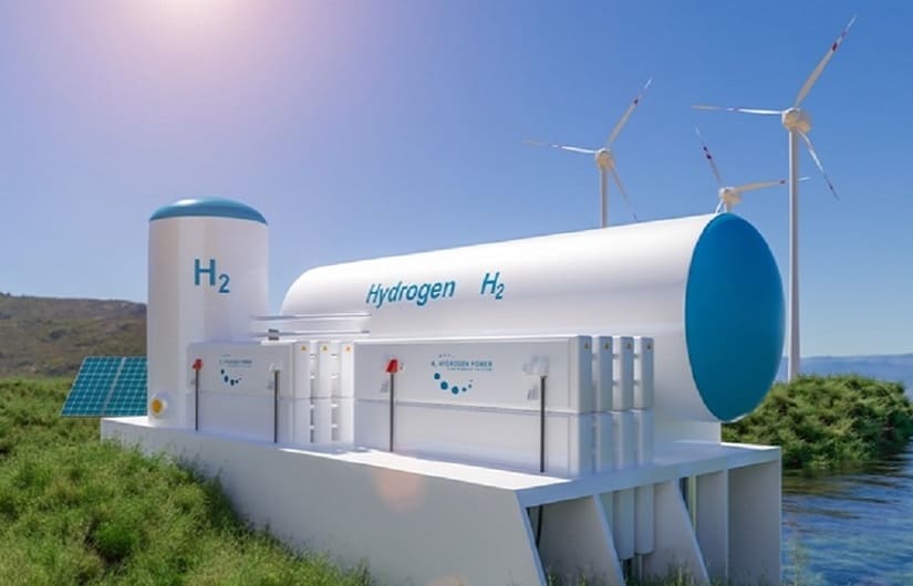 محطة لإنتاج الهيدروجين الأزرق