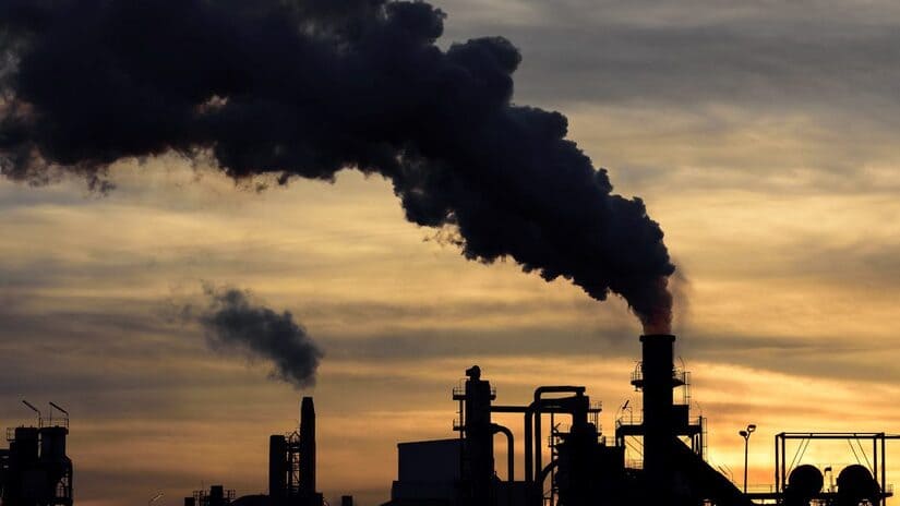 الوقود الأحفوري - انبعاثات غازات الاحتباس الحراري