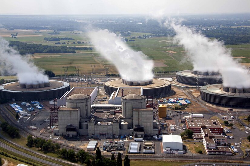 شركة كهرباء فرنسا ومحطة شينون النووية