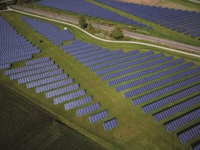 مخطط أكبر مزارع الطاقة الشمسية في بريطانيا