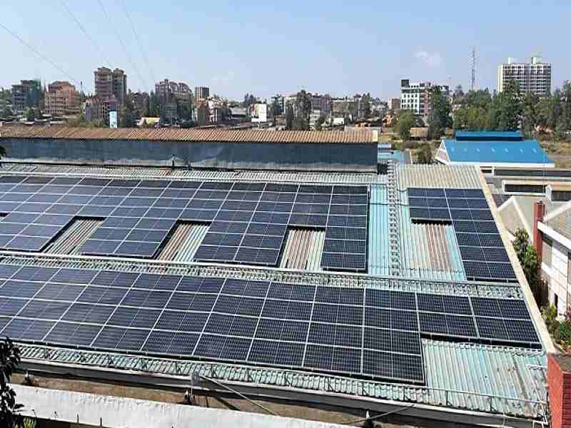 أكبر محطات الطاقة الشمسية على الأسطح في شرق أفريقيا