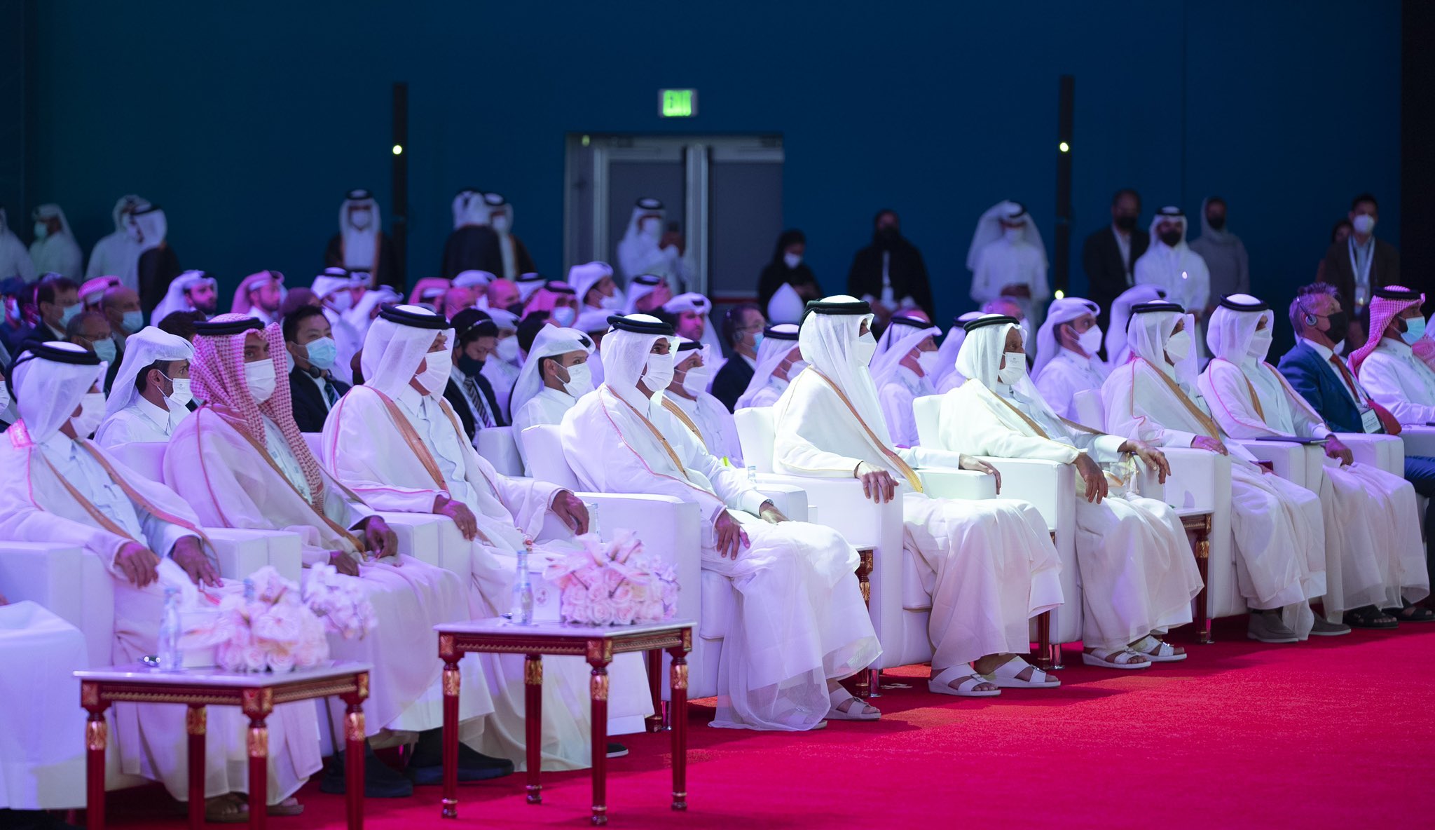 قطر تدشن مشروع جديد للغاز