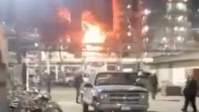 Photo of انفجار في مصفاة نفط تابعة لشركة إكسون موبيل (فيديو)