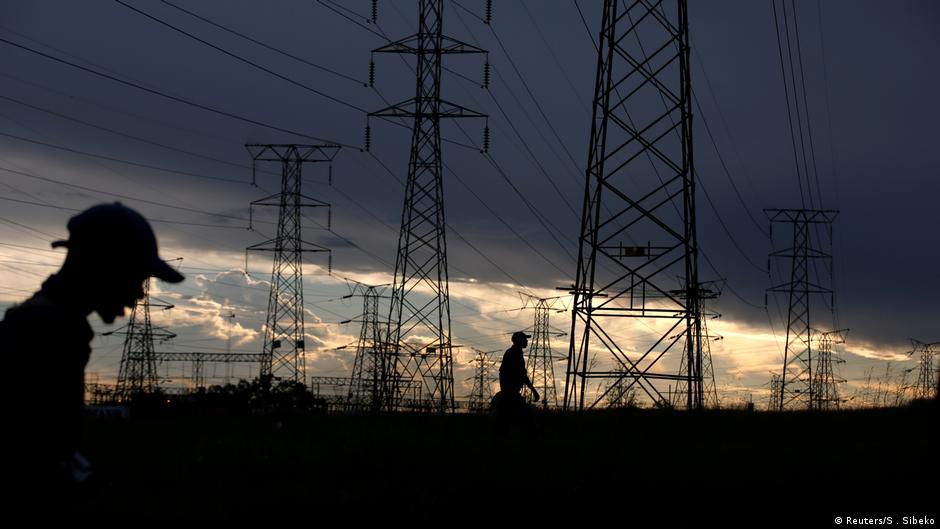 الكهرباء في جنوب أفريقيا