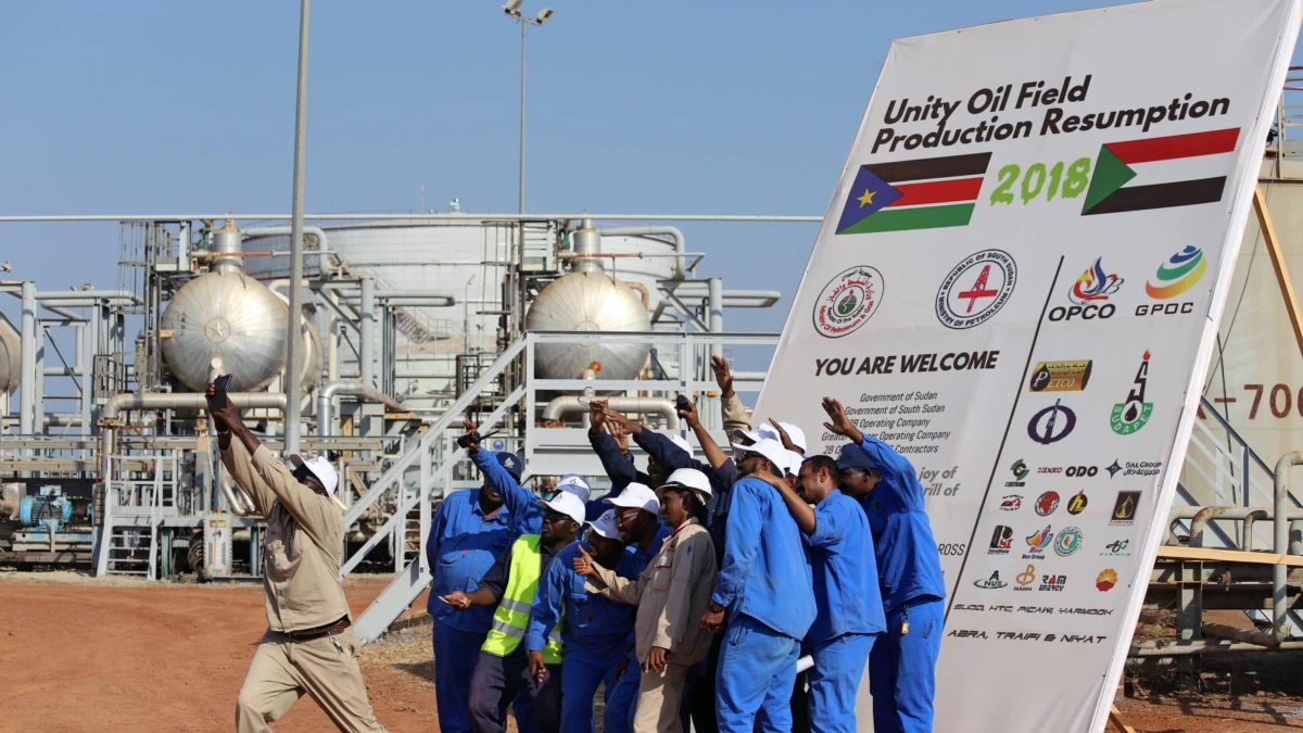 The oil industry in South Sudan