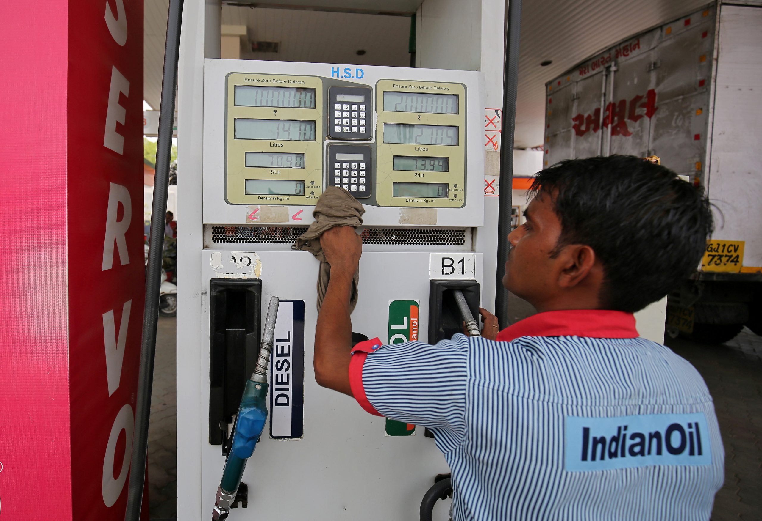 أسعار البنزين والديزل في الهند