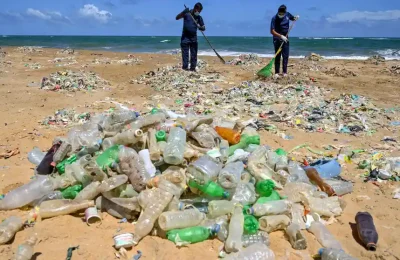 النفايات البلاستيكية 