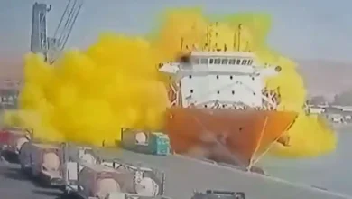 Photo of ارتفاع حصيلة ضحايا تسرب الغاز في ميناء العقبة الأردني (تحديث - فيديو)