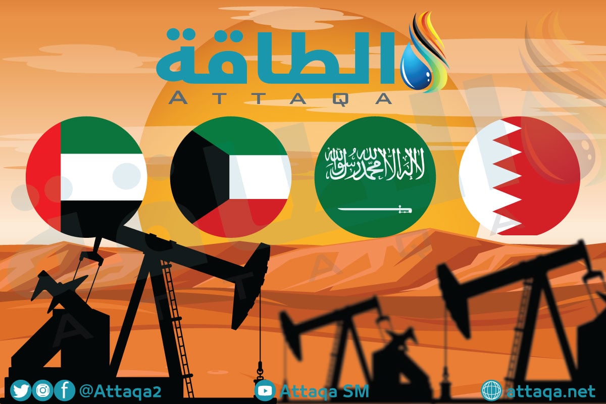 حقول النفط - البحرين - الإمارات - السعودية - الكويت