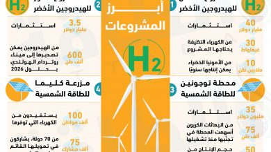 Photo of الطاقة المتجددة في موريتانيا تشهد 5 مشروعات رائدة (إنفوغرافيك)