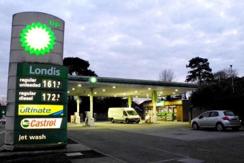 أسعار البنزين في بريطانيا