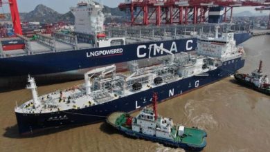 Photo of أكبر سفينة للتزود بوقود الغاز المسال في العالم تواصل عملها في الصين