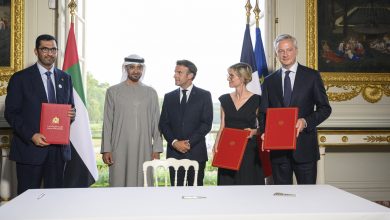 Photo of الإمارات وفرنسا توقعان اتفاقيات شراكة إستراتيجية في مجال الطاقة