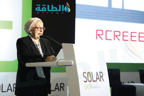 جانب من أعمال معرض الطاقة الشمسية سولار شو مينا 2022 (Solar Show MENA)