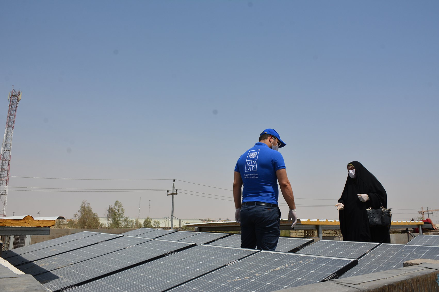 تركيب الألواح الشمسية في العراق