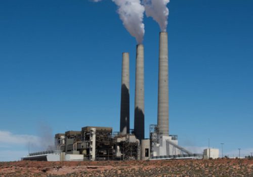 إحدى محطات الفحم الأميركية في ولاية أريزونا