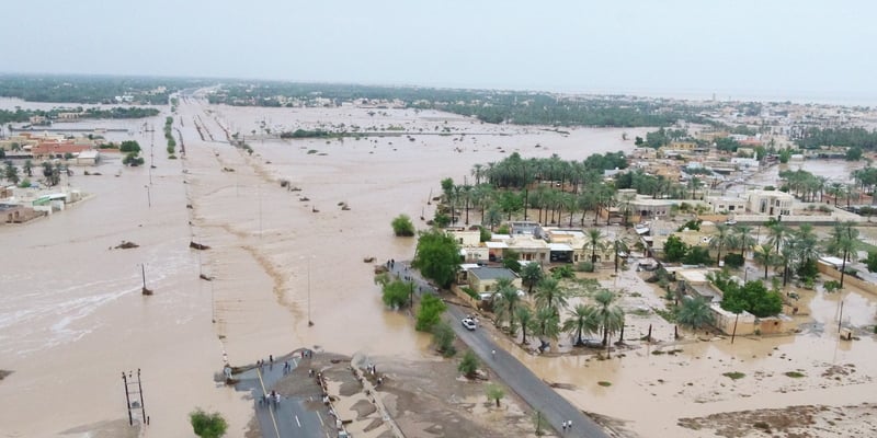 من آثار التغير المناخي في سلطنة عمان