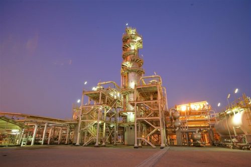 إنتاج سلطنة عمان من المشتقات النفطية