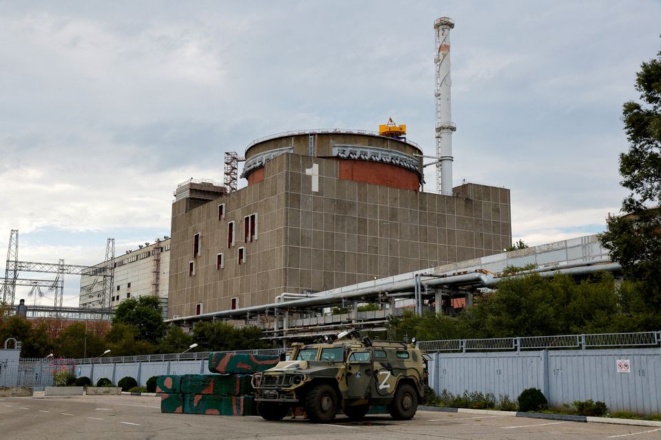 محطة زابوريزهيا للطاقة النووية في أوكرانيا