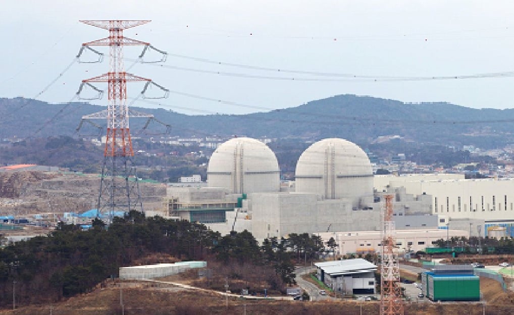إحدى محطات الطاقة النووية في كوريا الجنوبية