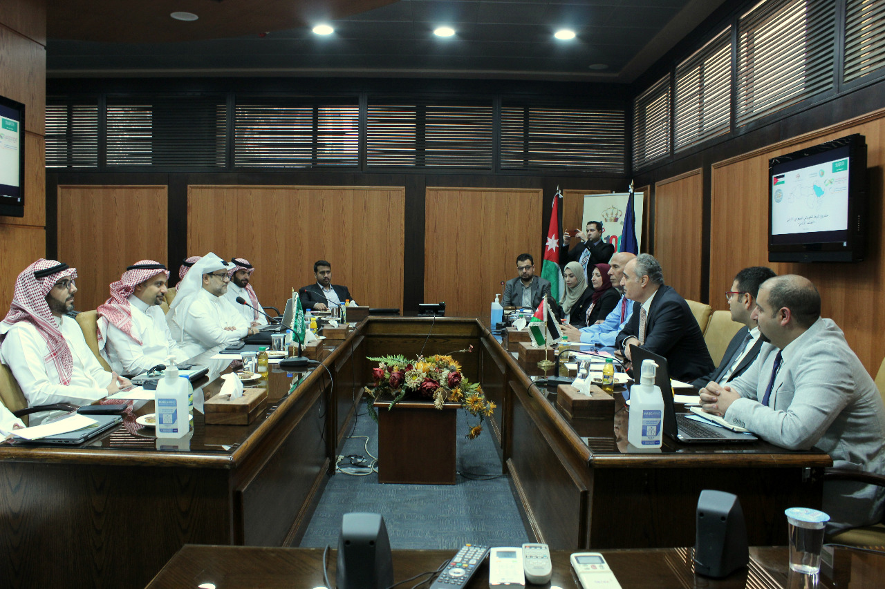 اجتماع لمناقشة مشروع الربط الكهربائي بين السعودية والأردن