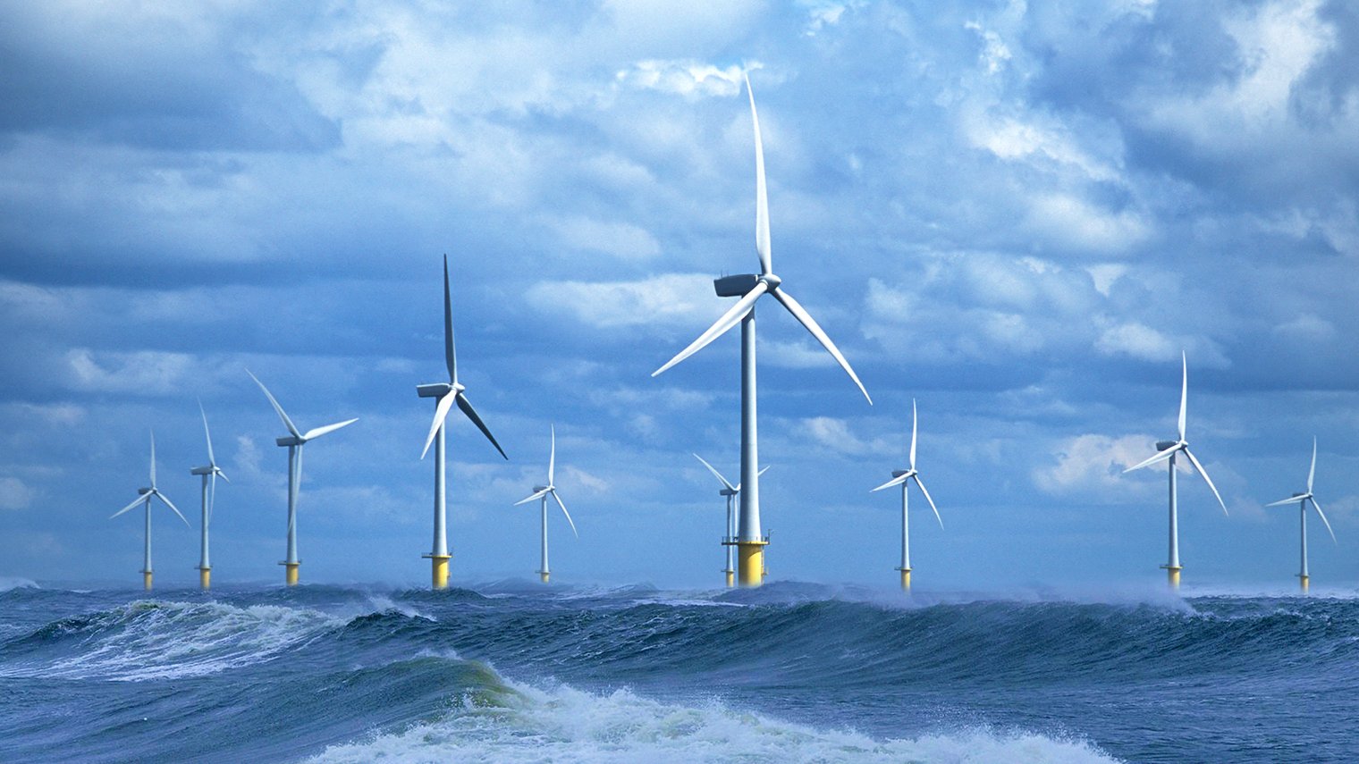 توربينات طاقة الرياح البحرية