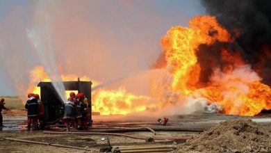 Photo of حريق بأحد حقول النفط الإيرانية.. وطهران تلمّح إلى عمل تخريبي