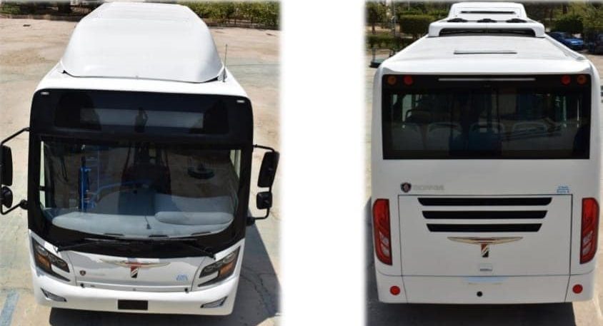 حافلات صديقة للبيئة من إنتاج شركة النصر المصرية