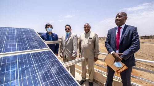 ألواح الطاقة الشمسية في السودان